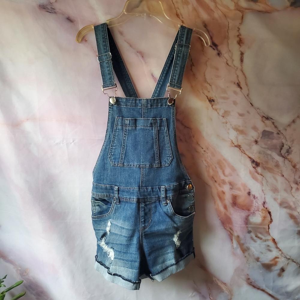 Dollhouse Denim Overalls‎